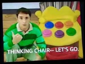BLUE'S CLUES STOP LOOK AND LISTEN 2000 VHS
