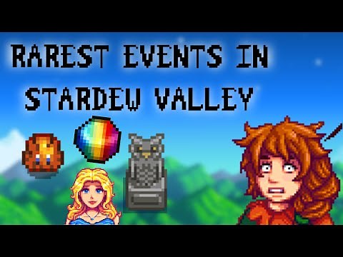 The Rarest Events in Stardew Valley 1.5