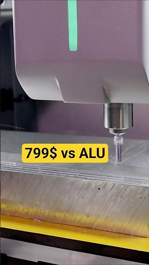 How Fast Can This 799$ Desktop CNC Actually Go? #desktopcnc