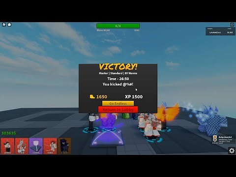 How to Win Master Mode - Arena : Tower Defense [Alpha]