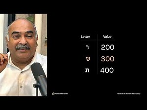 Gematria #3 - For Beginners | Tamil - Hindi | Bro. Walter Pandian