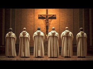 Gregorian Chants - Prayer Ambience in the Sacred Monastery of Catholic Monks - Catholic Prayer Music