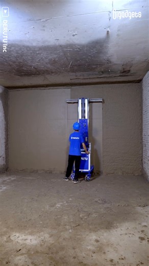 An automatic wall plaster machine streamlines the application of plaster or mortar, delivering consistent, high-quality finishes with minimal manual effort. | GIGadgets