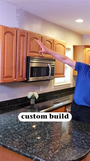 Cabinets, refrigerators, and coffee bars, oh my! Come with us to see how this kitchen gets transformed into a dream space, fully functional and built with durability in mind. | American Wood Reface | Facebook