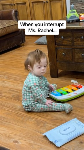 36K views · 283 reactions | That don’t you dare interrupt Ms. Rachel mom look… #msrachelforlittles #msrachel #baby #downsyndromeawareness #angeldear #coterie #downsyndrome #babygirl #thatlook | Jenny’s Reviews | Facebook