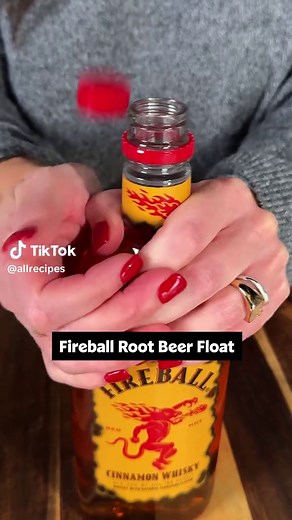 Fireball Rootbeer Float Recipe