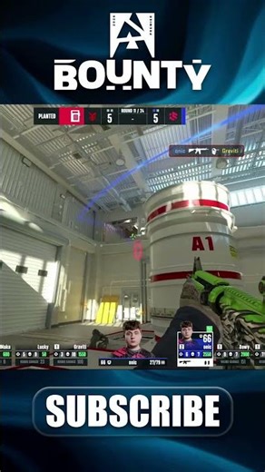 Calm under pressure — 1V2 SMOKE CLUTCH DIFFUSE onic #blast #bounty #cs #cs2