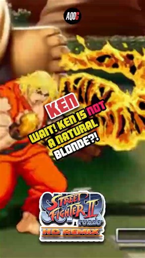 Wait! Ken is not a natural blonde #retrogaming #gaming #streetfighter #sf2 #ken #capcom #fighting