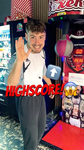 This technique will get you the high score on the boxing machine… 😱🥊