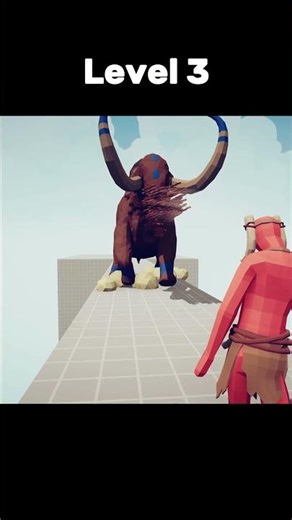 Spear Thrower God VS Different Levels #shorts #tabs