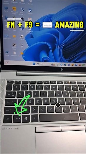 💡 How to Turn On HP Laptop Keyboard Light in Seconds! #Shorts #computertips #pctips