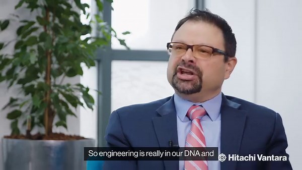 Who is Hitachi Vantara and what makes us tick? Our President of the Digital Solutions Business Unit, Roger Lvin, sums it up in under 24 seconds. Check it out, as well as the full 20-minute fireside chat to learn about what we're doing in everything from #cloud management, to #IoT and #AI: https://htchivantara.is/3OeMyqh | Hitachi Vantara