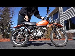 Honda Elsinore 50cc Runs After Sitting for 15 Years!!!