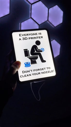 3D printed light box