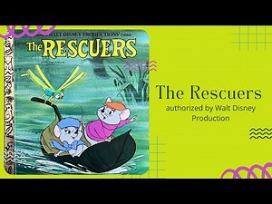 🐭 Kids Book Read Aloud | Disney’s The Rescuers [ READ ALONG VIDEO ]