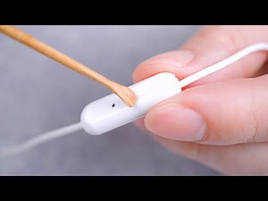 ASMR MUJI Earphone Mic Rough Ear Cleaning