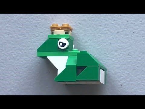 How To Make: Super Simple LEGO Frog