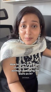 Here’s how you should store your ethnic bags or potlis to save them from damaging! #bagcaretips