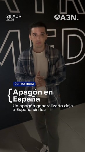 🚨 Apagón en toda España: el suministro eléctrico se ha interrumpido 💡 Se ha producido en torno a las 12:30 horas del mediodía 📍 Los reportes de cortes de suministros se han multiplicado en todos los rincones de España 📲 Toda la información en antena3noticias.com #últimahora #Noticias #News | Antena 3 Noticias