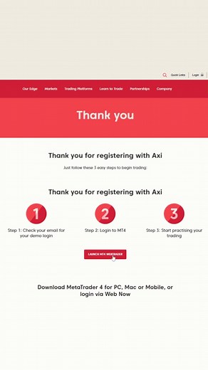 Fee-free deposits and withdrawals and seamless execution on MT4. Trade with an award-winning broker. Promoted by AxiTrader Limited. OTC Derivatives carry a high risk of investment loss. Other fees may apply. | Axi Canada