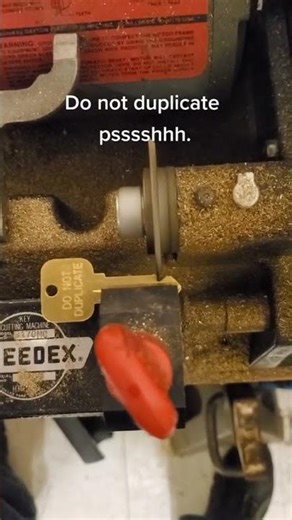 old school key machine