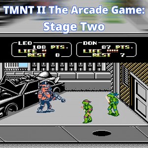 Stage 2 in a CoOp run from TMNT 2 Arcade Game NES. Recorded 4/22/2020. Hope you Enjoy! #retrogames #TMNT #nintendo #nes #teenagemutantninjaturtles | Black Retro Gamer