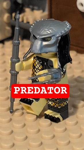 I built PREDATOR IN LEGO! #LEGO #predator