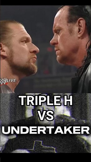 The Undertaker on His WWE Return vs Triple H Feb. 21, 2011 #TheUndertaker #TripleH #shorts
