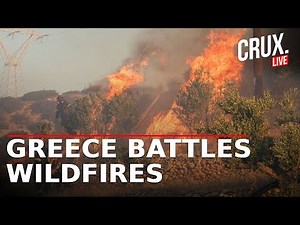 LIVE | Massive Wildfires Rage Across Athens and Greek Islands, Disrupt Tourism and Spark Evacuations