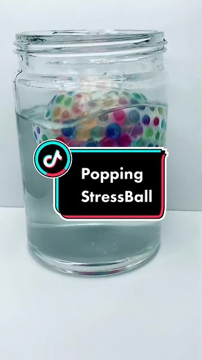 Exploding Stress Ball Fun: Popping a Stress-Ball