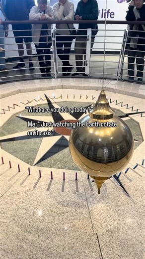 Foucault Pendulum #pendulum #coolthings #sciencefacts