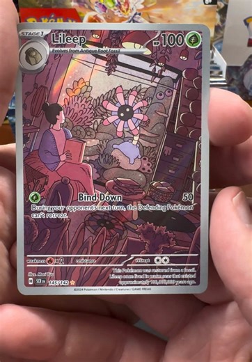 Lileep Full Art from Stellar Crown - A Collector's Delight
