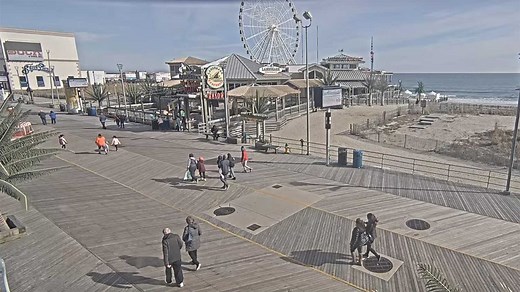 Atlantic City Boardwalk Webcam - NJ Beach Cams