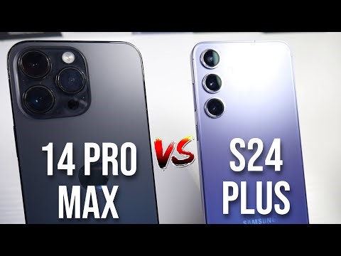Samsung Galaxy S24 Plus VS iPhone 14 Pro Max In 2026 (Speed Test, Cameras, Speakers & PUBG)