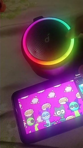 Soundcore Mini 3 Pro (Low Battery Power Off) Vs Cat Cringy while watching sprunki pyramixed song