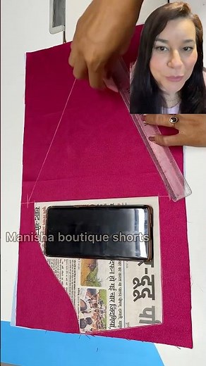 You won't believe what this girl did with a sleeve 😳 Amazing 🤩 #sewing #sewingtip
