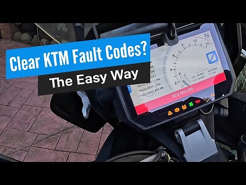 I Fixed the KTM 1290 Super Adventure Fault Code
