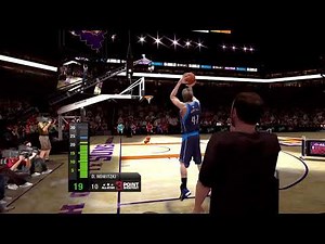 NBA Live 09 Xbox 360 Gameplay - All Star weekend - 3 Point Contest