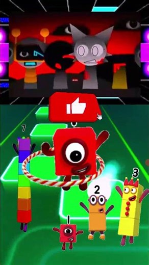 Tiles Hop vs Sprunki vs Numberblocks – Who Dances Better? 💃😎 #tileshop #sprunki #numberblocks