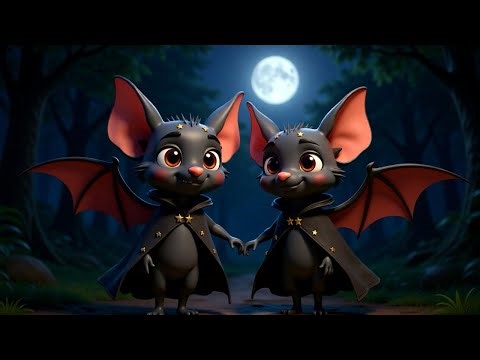 The Bat Parade | Halloween Nursery Rhyme for Kids 🦇🎃 | Spooky Fun Song