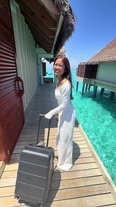 ハネムーンでモルディブにきて、念願のこれやっちゃったよ🐠💜💦 #maldives #モルディブ #水上コテージ | Maldives