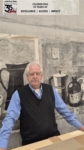 A moment inside the discipline of making. In the studio, William Kentridge prepares copper plates with the deliberation that defines his practice — a process grounded in precision, patience, and deep material engagement. Through printmaking, layers of marks begin to hold historical memory and imaginative inquiry in tension. See the work in person at Booth E4 with Artist Proof Studio during the fair. #WilliamKentridge #InvestecCapeTownArtFair #Printmaking #ArtistProofStudio #ArtInProcess | Artist