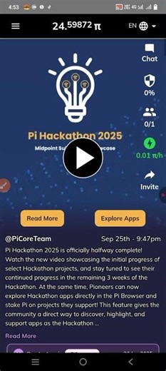 Pi mining app network free token mining app bi link description