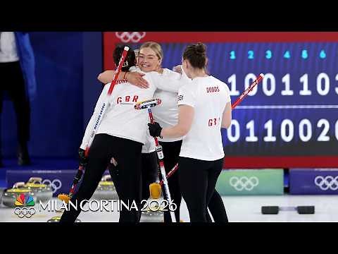 Great Britain leaves it late to take down USA women's curling | Winter Olympics 2026 | NBC Sports