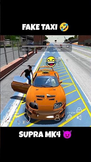 FAKE TAXI 🤣 | SUPRA MK4 😈 | CAR PARKING MULTIPLAYER