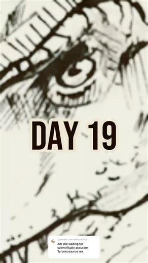 Can a Design Student draw a "Realistic" T-Rex? 🦖🎨