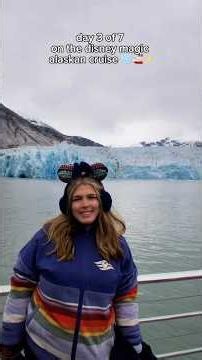 Disney Alaska Cruise Day 3 | Glacier Day & Glacier Explorer Excursion 🏔️❄️ #disneycruise #alaska