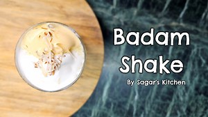 60K views · 1.9K reactions | #BadamShake #MilkShake #AlmondMilk #SummerDrink Badam Shake Recipe | By Sagar's Kitchen badam shake recipe,badam shake,banana shake,almond milk,badam milk recipe,badam shake street food,badam shake recipe at home,badam milk,badam shake kaise banaye,badam milk shake,milk shake,flavoured milk | Sagar's Kitchen | Facebook