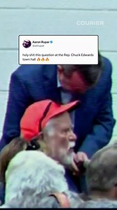 YES OR NO: “Do you support the annexation of Canada and/or Greenland? And this is a yes or no question — I don’t want you to wander off into the woods.” Follow @couriernewsroom for more. | COURIER