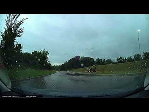 driver view stop at Wisconsin Safety Rest Area 36 on I-43 south in Walworth County, WI on 8/10/25